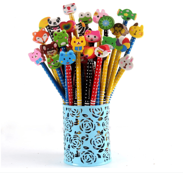 Animal Pencil Topper With Eraser his pack is made from premium, safe, and non-toxic materials.