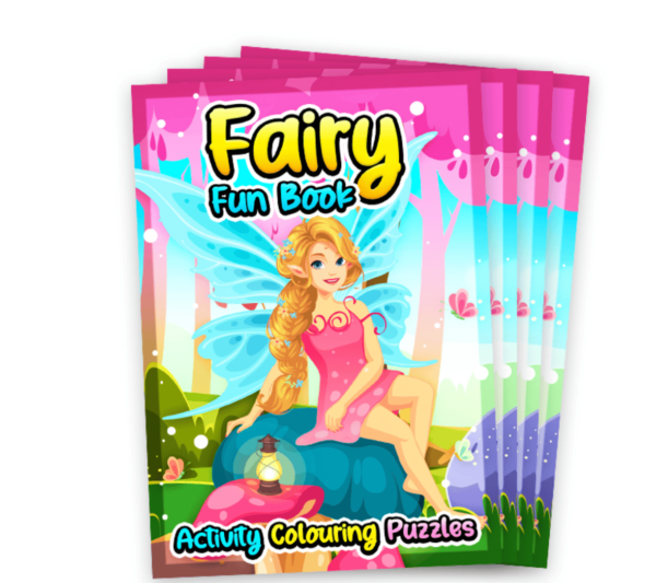 Fairy Mini Activity Books are A6 size activity books with fairy themed activity pages. Ideal as party bag fillers.