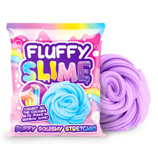 Mini Pastel Fluffy Slime Blind Bags are pastel soft slime in assorted colours.