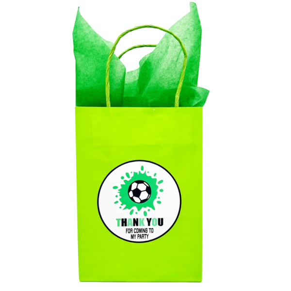 Football Pre Filled Paper Party Bags contain high quality items, bubbles, stickers, keyring, bouncy balls, activity books and much more, contents may vary slightly.