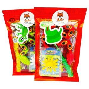 Each Jungle Animal Pre Filled Party Packs contains high-quality items, including slinky snake, bubbles, activity book and much more.