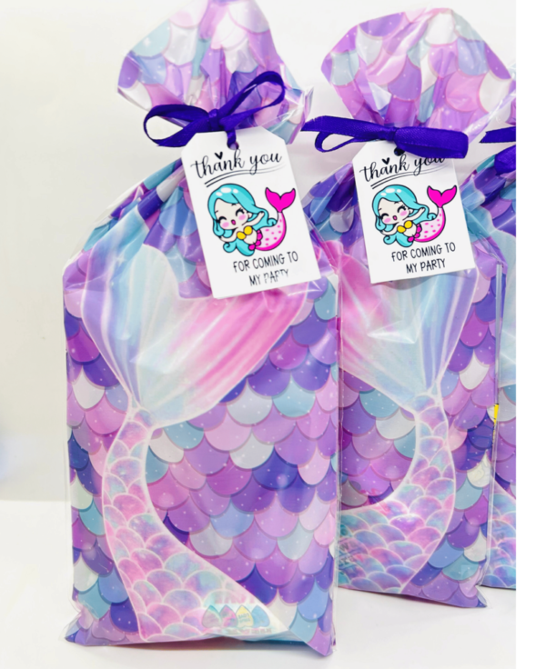 Inside, your Mermaid Pre Filled Party Bags you will discover a treasure trove of exciting goodies. From mini fidget keyrings, bubbles, activity books and much more.