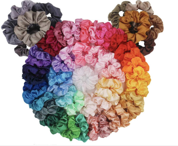 Satin Hair Scrunchies