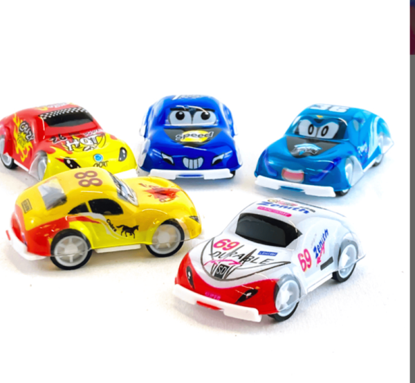 Mini Pull Back Cars Each car 5cms. Perfect for party bags or general play.