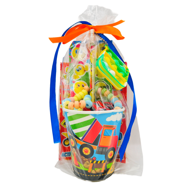 Construction Pre Filled Party Cup Gift comes pre-filled with delightful surprises! Whether it’s candy, snacks, or party favours, each cup is a treasure trove of goodies that will keep your guests smiling.