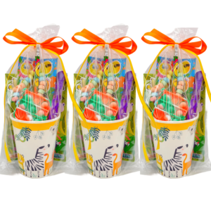 Jungle Pre Filled Party Cup Gift comes pre-filled with delightful surprises! Whether it’s candy, snacks, or party favours, each cup is a treasure trove of goodies that will keep your guests smiling.