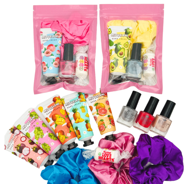 These pre-filled pamper party bags will elevate your girls' night and create an unforgettable experience.